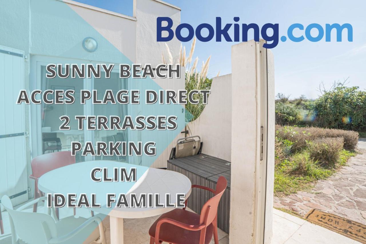 Villa Sunny Beach Clim Acces Plage Parking Famille - Topprosconciergerie 라그랑모트 외부 사진